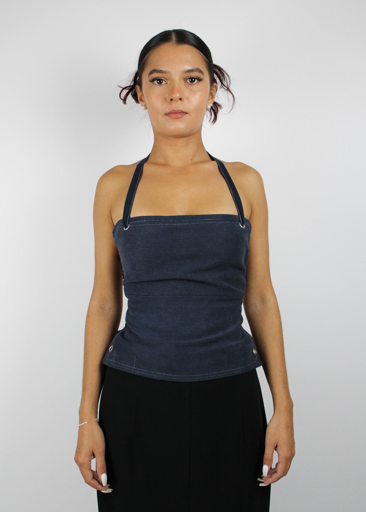 DANITOP DENIM DROIT