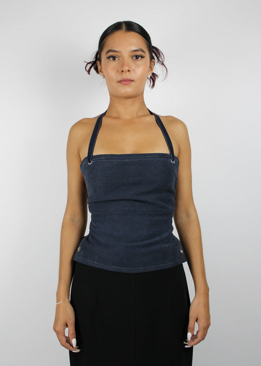 DANITOP DENIM DROIT