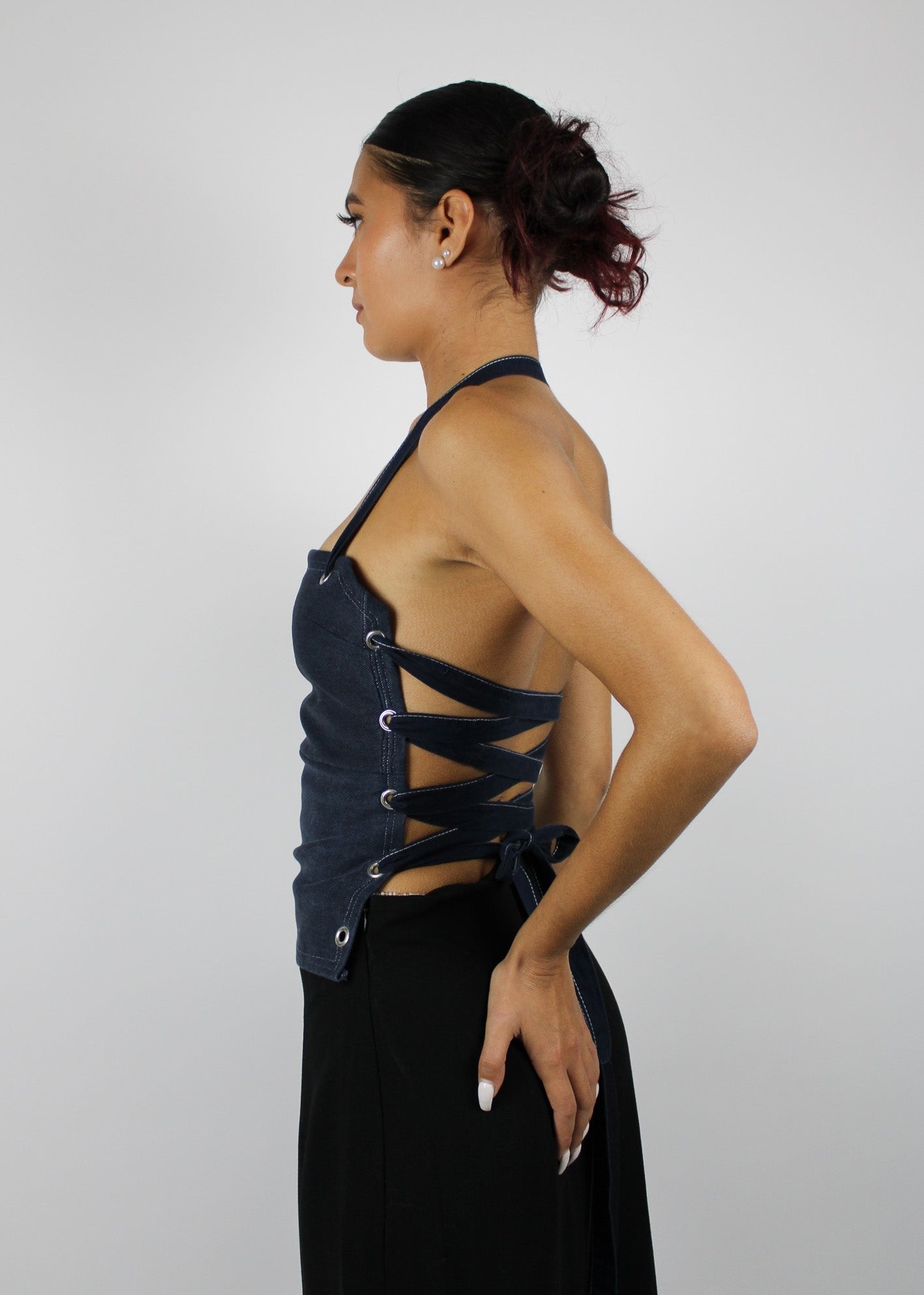 DANITOP DENIM DROIT