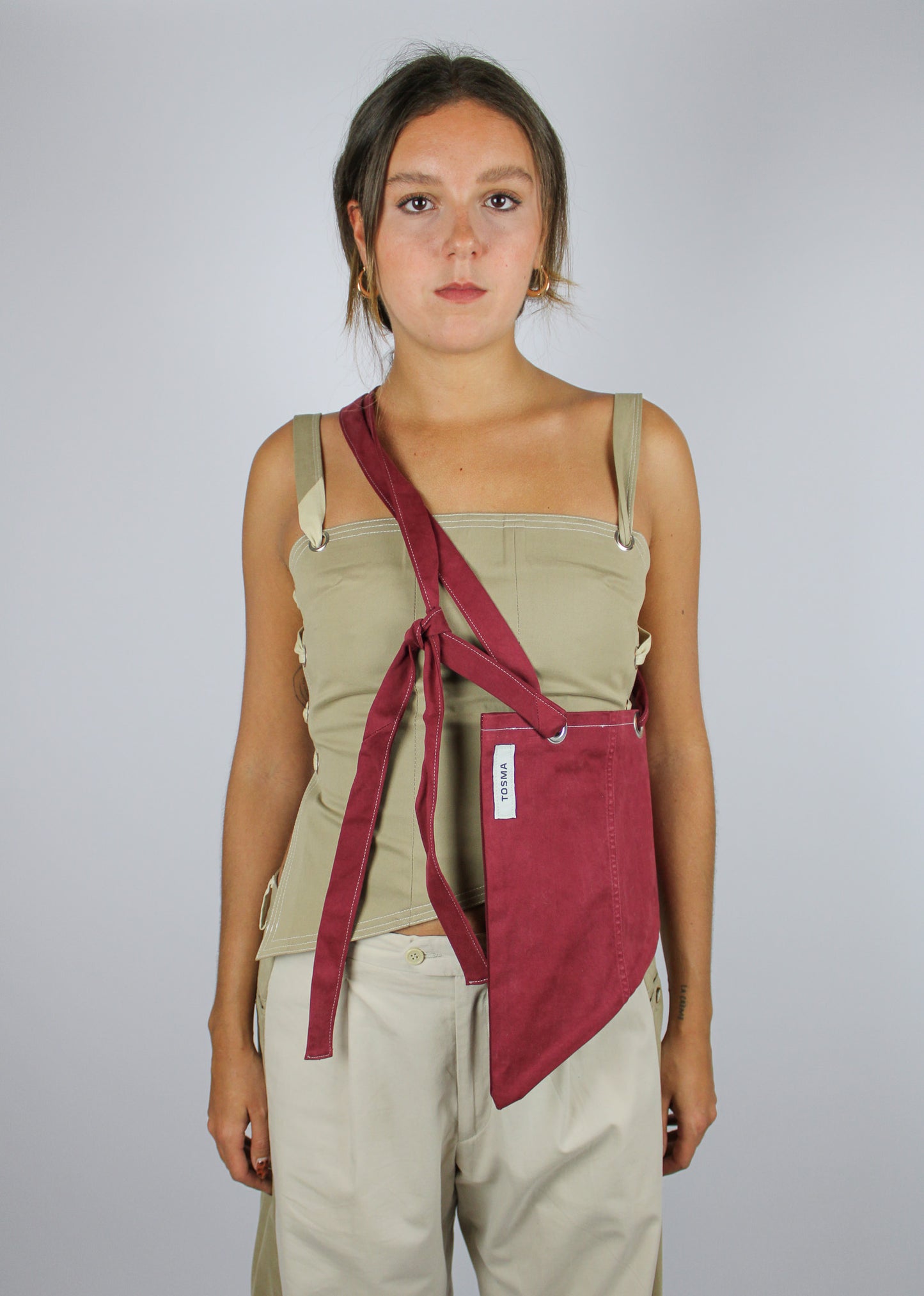 MONIBAG DENIM ASYMÉTRIQUE