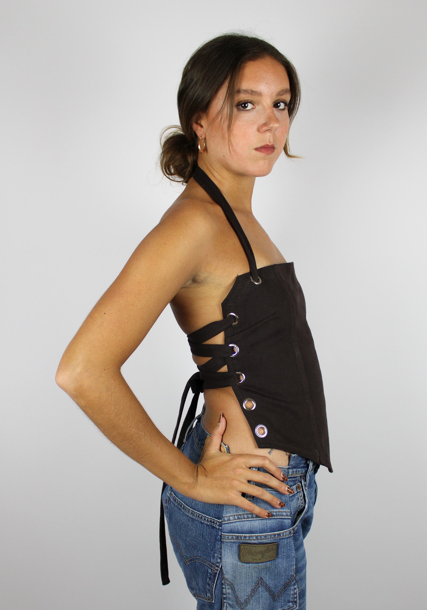 DANITOP DENIM POINTE